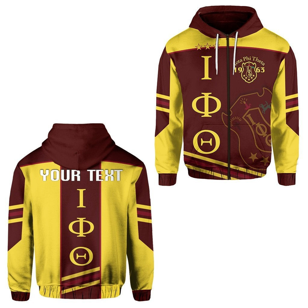 Fraternity Hoodie – Personalized Iota Phi Theta Zip Hoodie Newest