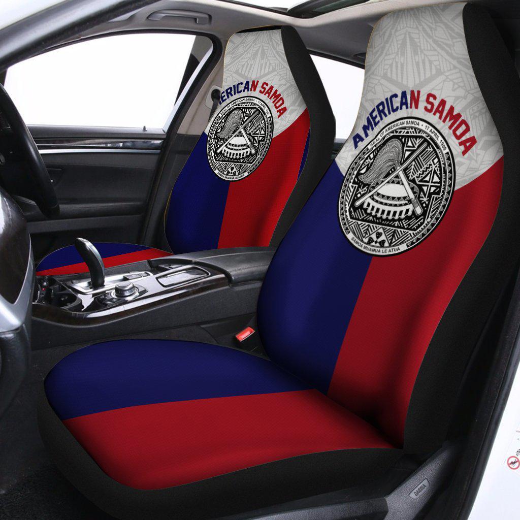 AMERICAN SAMOA FLAG SPORT HOODIE Car Seat Cover