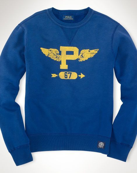 Winged P Crewneck S Ralphlauren Com Shirt