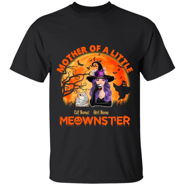 Mother Of Meownsters Personalized T-Shirt Ts-Hr200