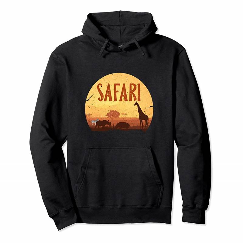 African Safari Wild Animals Beautiful Sunset View Apparel Pullover Hoodie, T Shirt, Sweatshirt