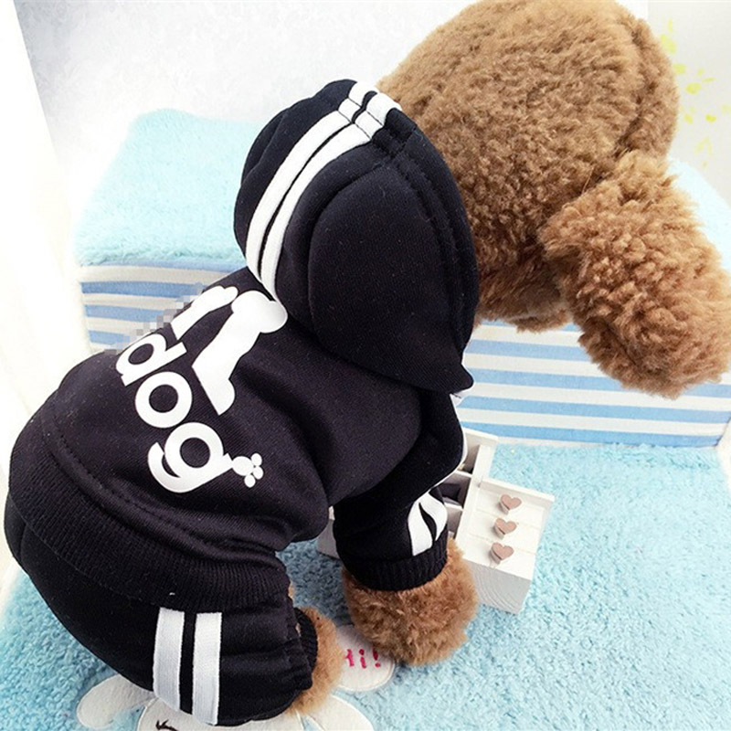 Clothes For Small Dogs Autumn Winter Warm Puppy Pet Cat Coat Jacket Sport Dog Jumpsuits Chihuahua French Bulldog Clothing Outfit alx