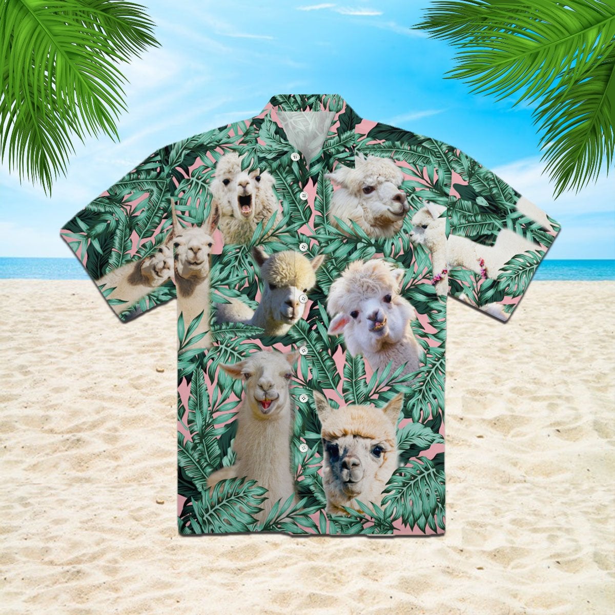 The Tropical Llama Lover Hawaii Hawaii Shirt For Men Women Ha91488