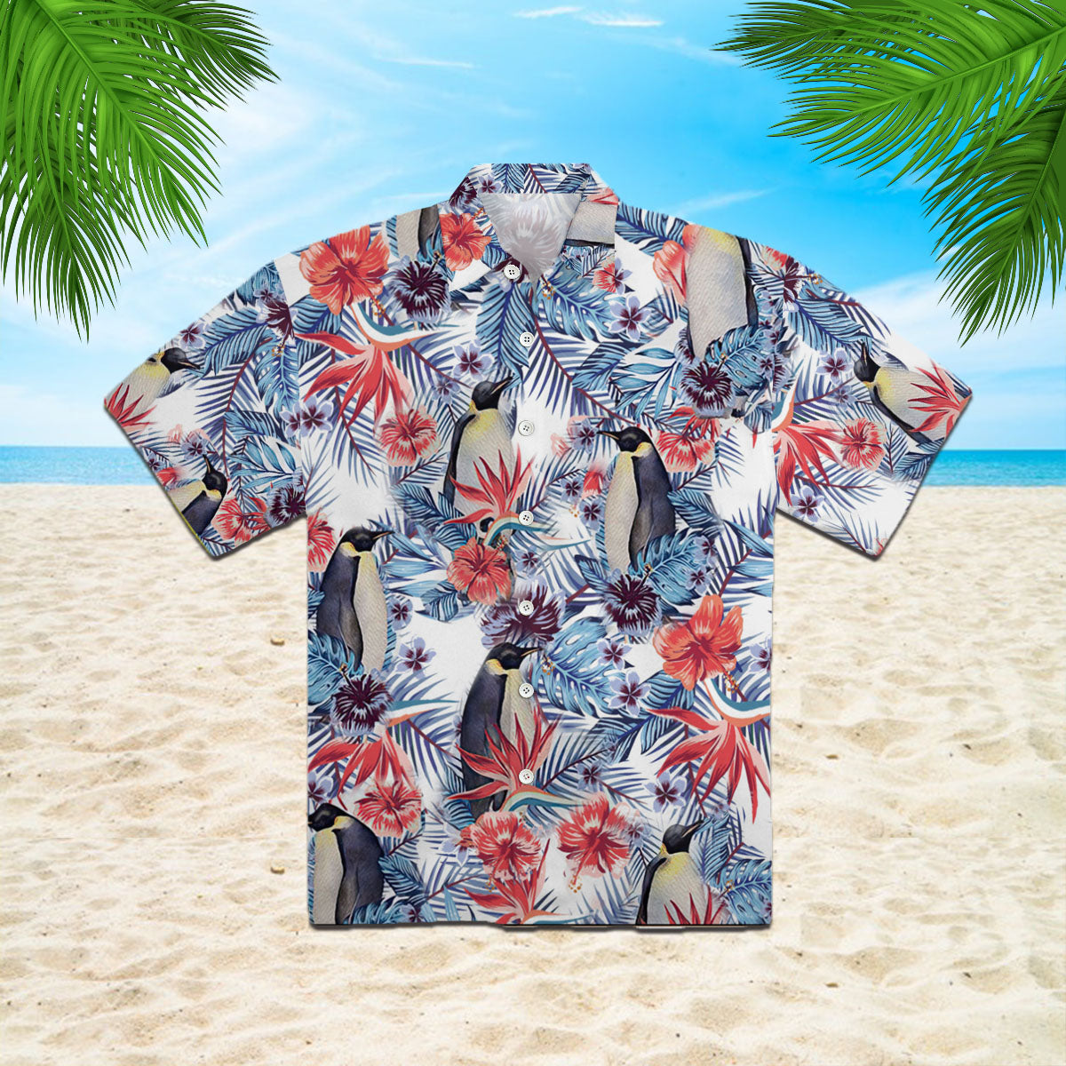 Oragontee Penguin Hawaii Shirt For Men Women Adult Ha48990