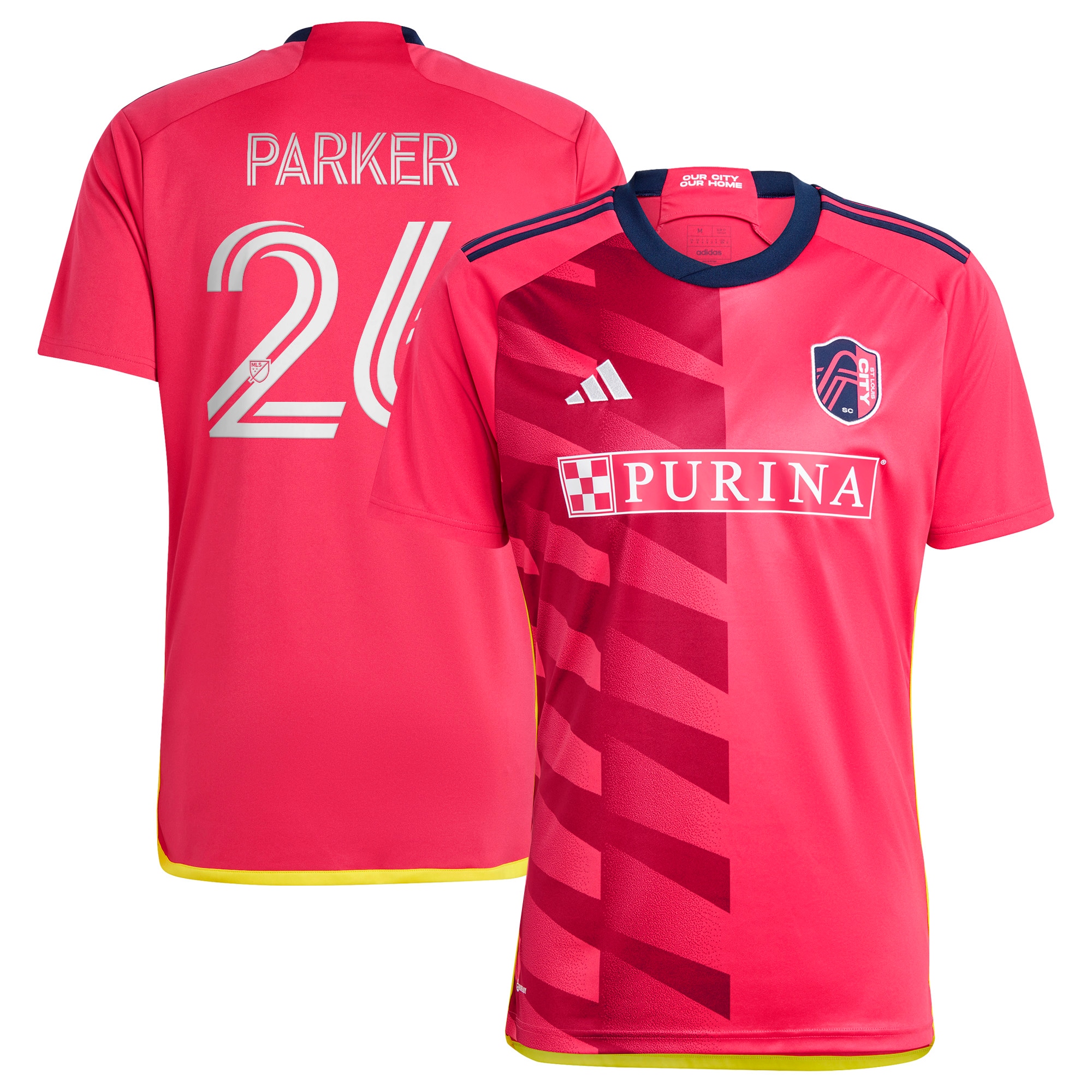 Tim Parker St. Louis City SC 2023 CITY Kit Replica Jersey – Red