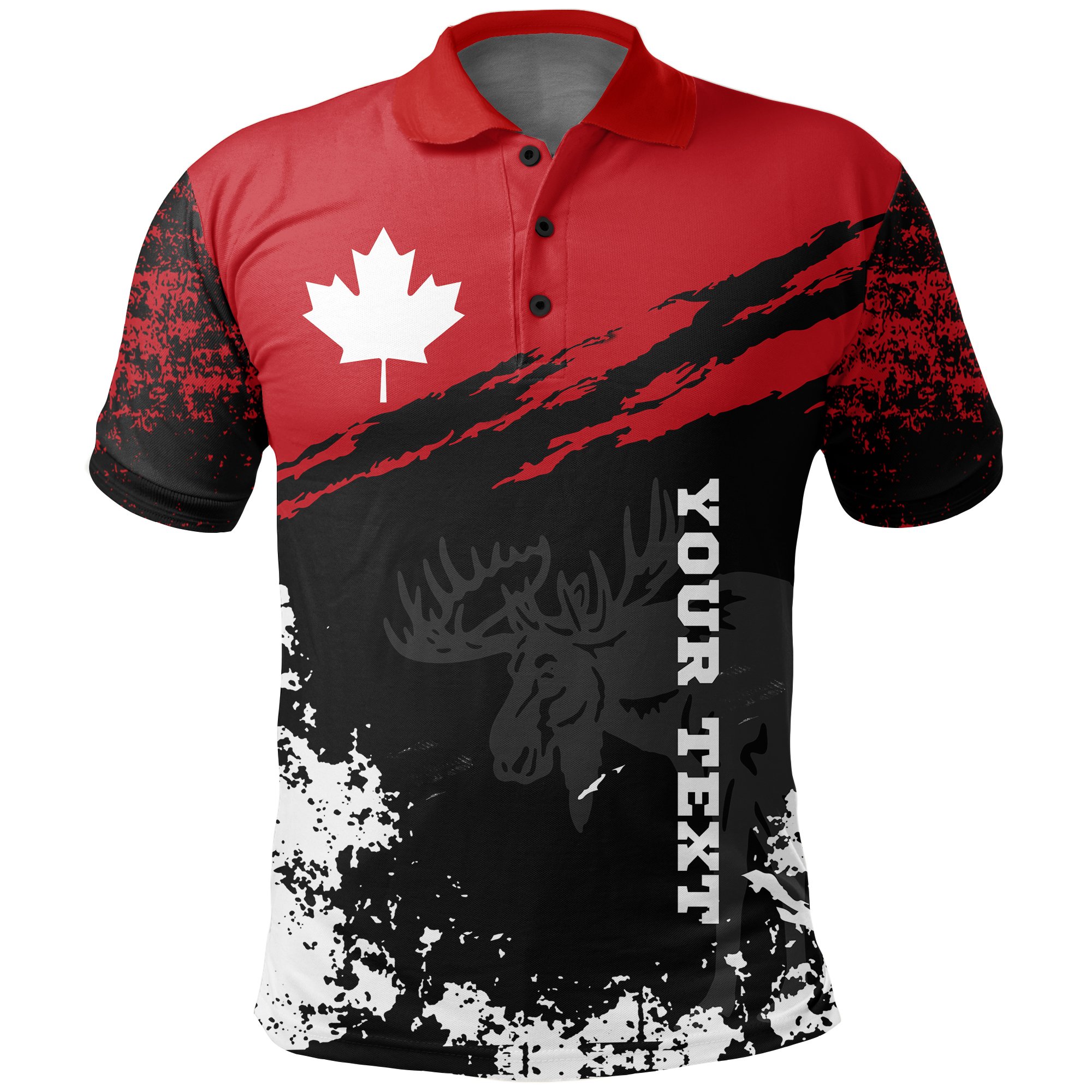 Canada Polo Shirt Customized TH4