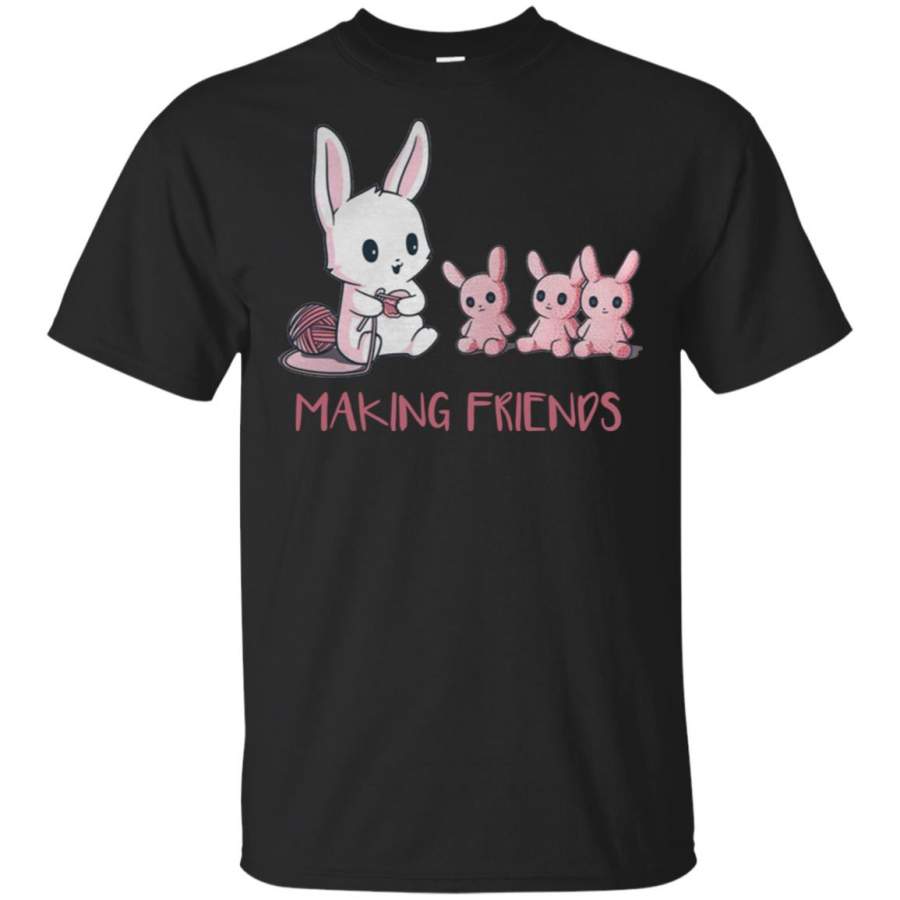 Baby rabbit making friends T Shirt – Moano Store