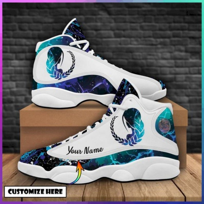 Personalized Virgo Zodiac Jd13 Sneakers Shoes - Custom Your Name Shoes - Custom Shoes - Athletic Run Casual Shoes