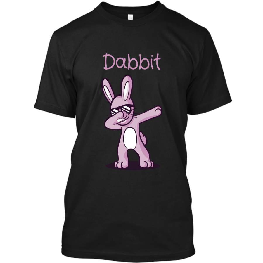 Dabbit Dabbing Easter Bunny Shirt Easter Gift for Kids Custom Ultra Cotton