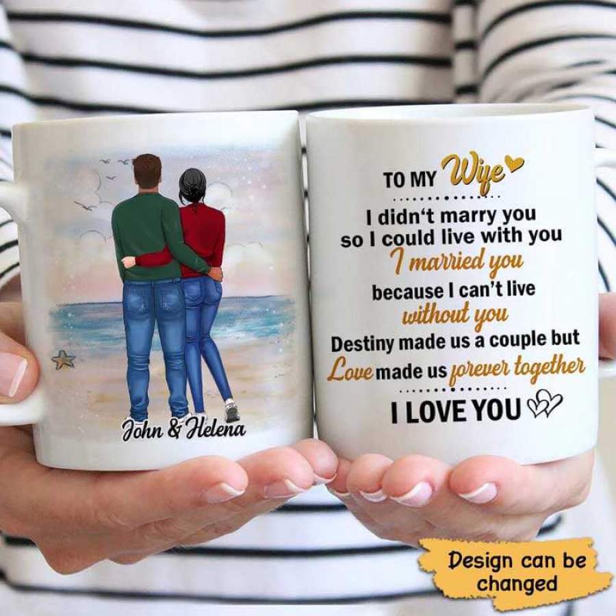 To My Wife Couple Personalized Mug