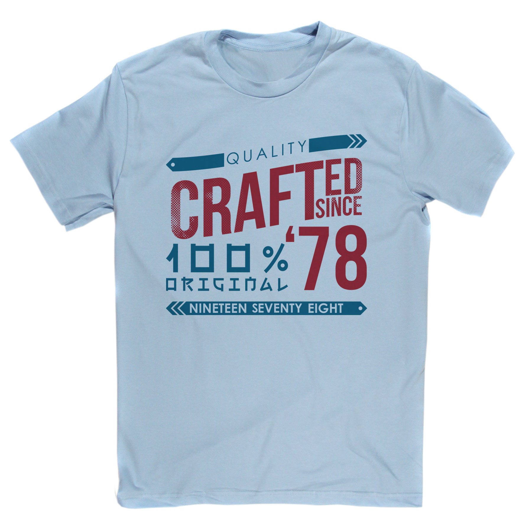 Crafted in 1978 Year T Shirt