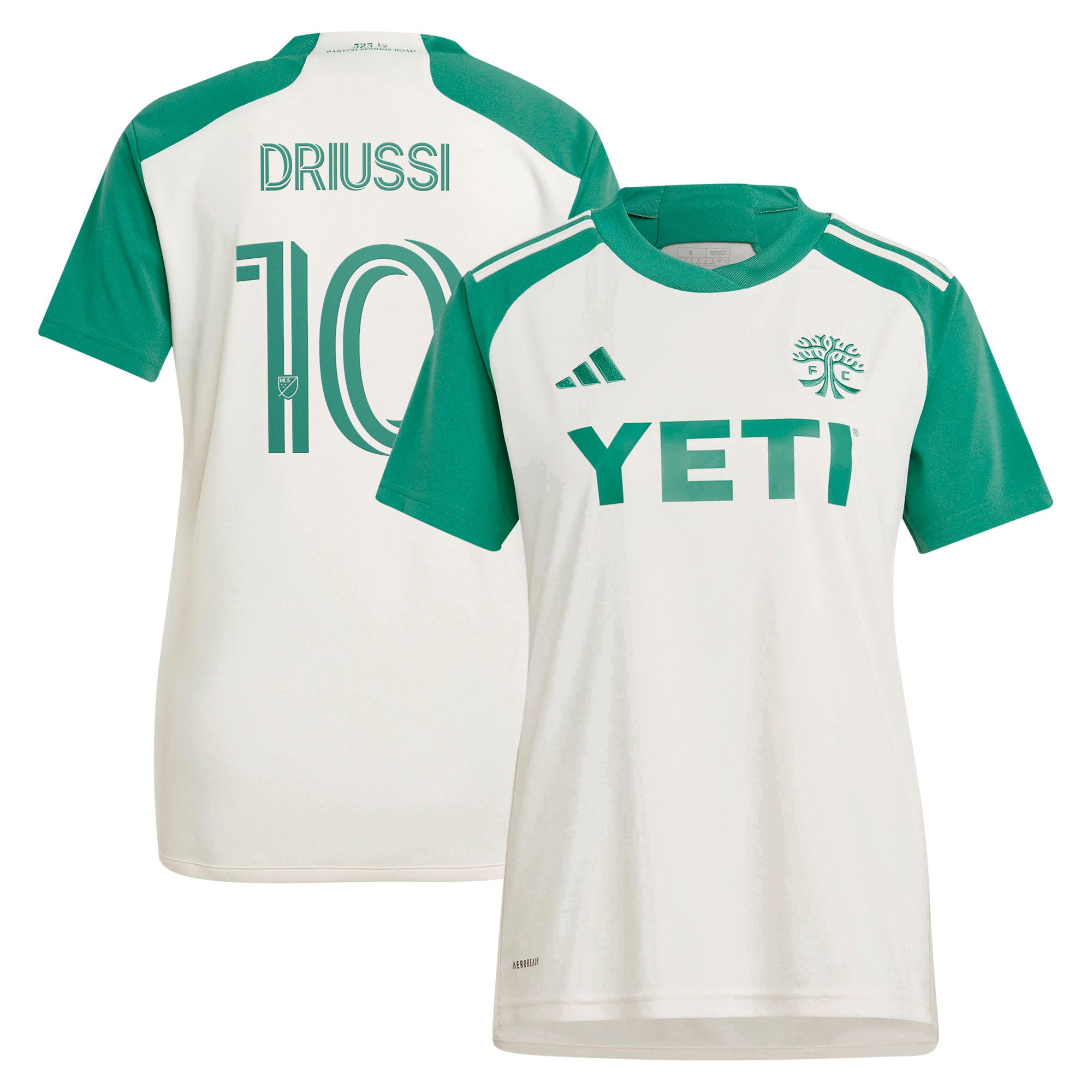 Sebastián Driussi Austin FC Women's 2024 The Armadillo Kit Replica Player Jersey  Tan