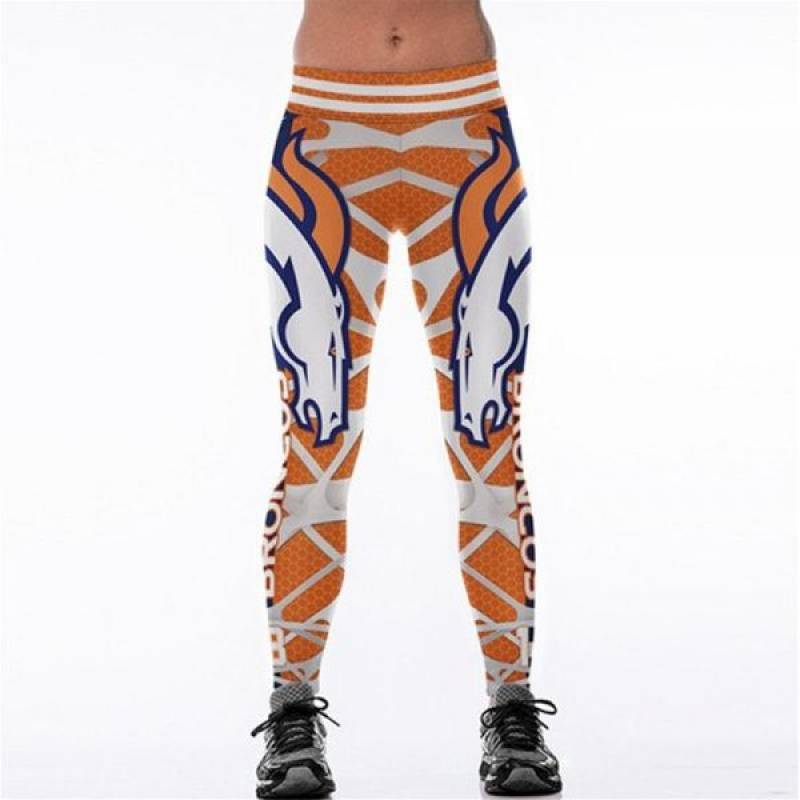 Denver Broncos 3D Leggings #2