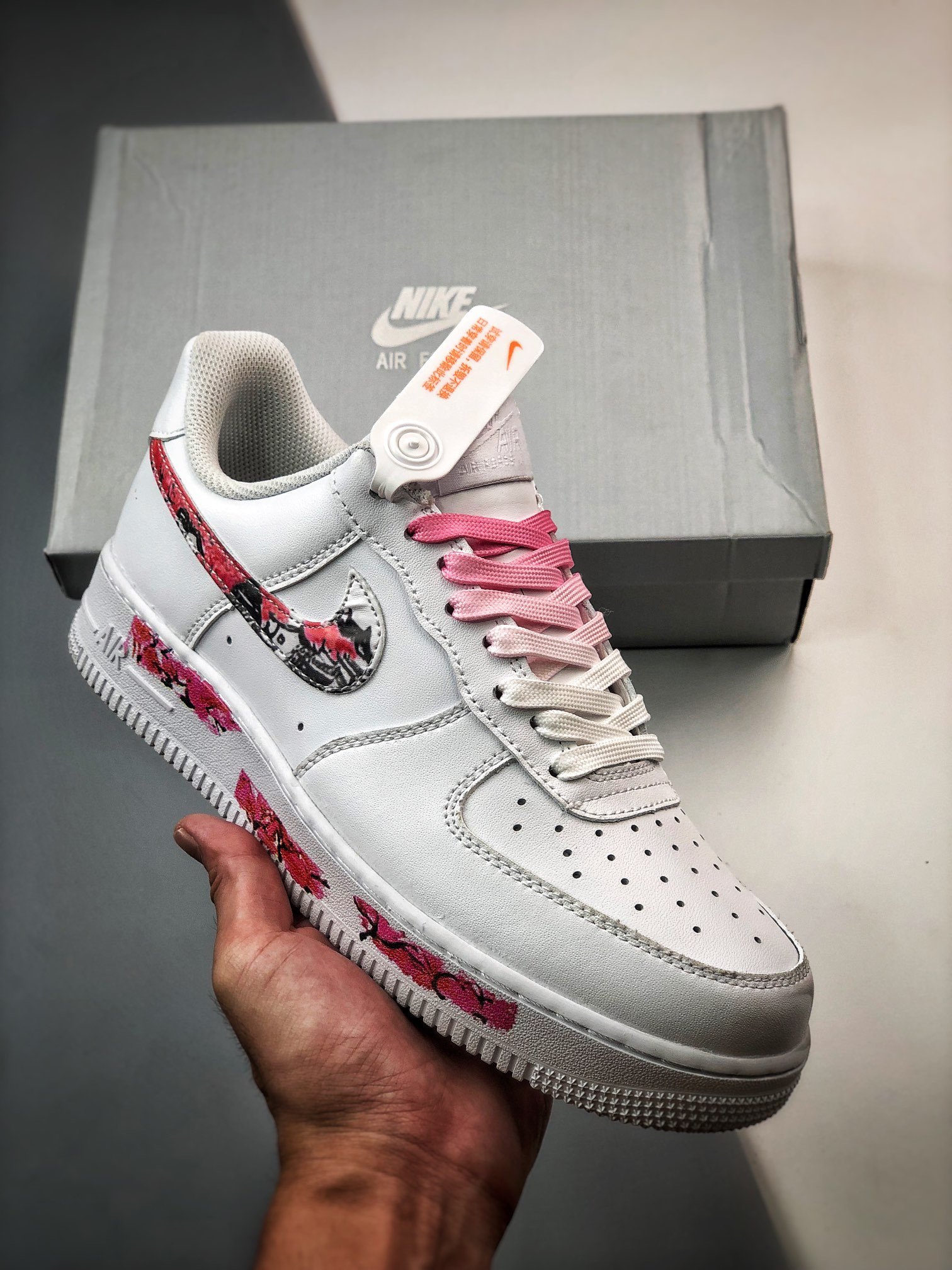 Custom Nike Air Force 1 Low White 5341004