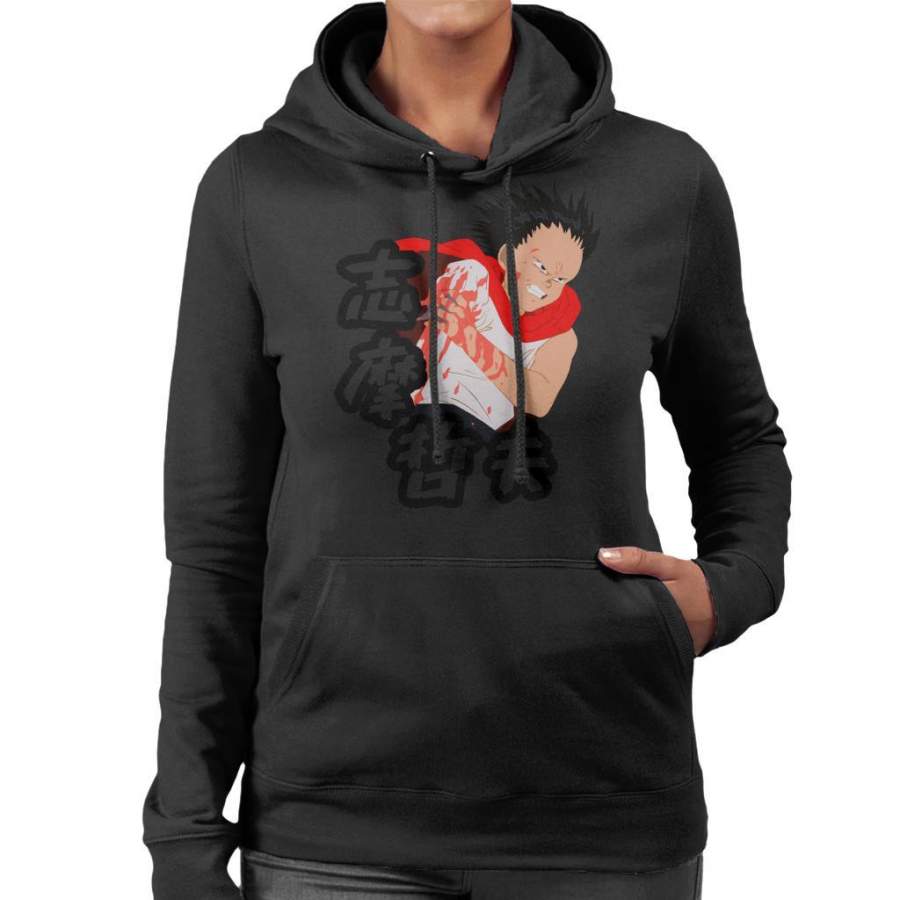 Akira Angry Tetsuo Women’s Hooded Sweatshirt