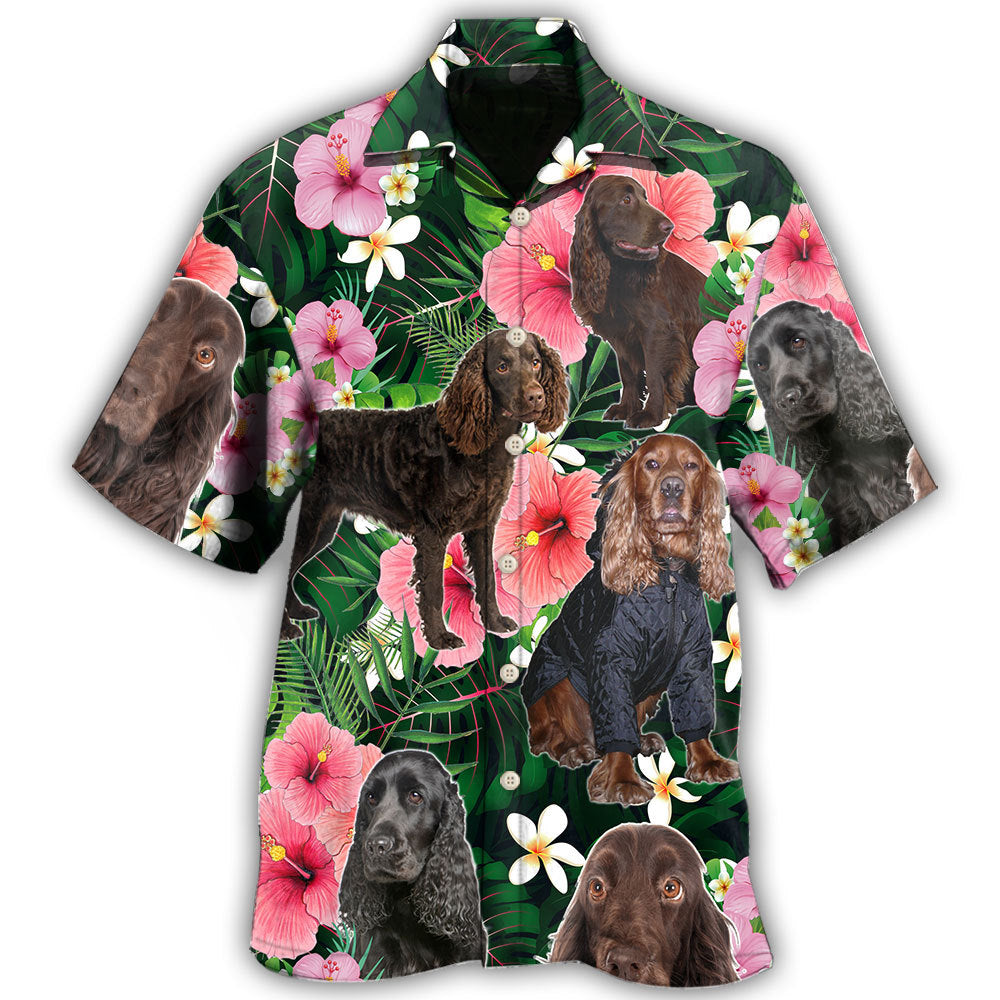 Boykin Spaniel Tropical Dog Lover Hawaii Shirt Ha19507