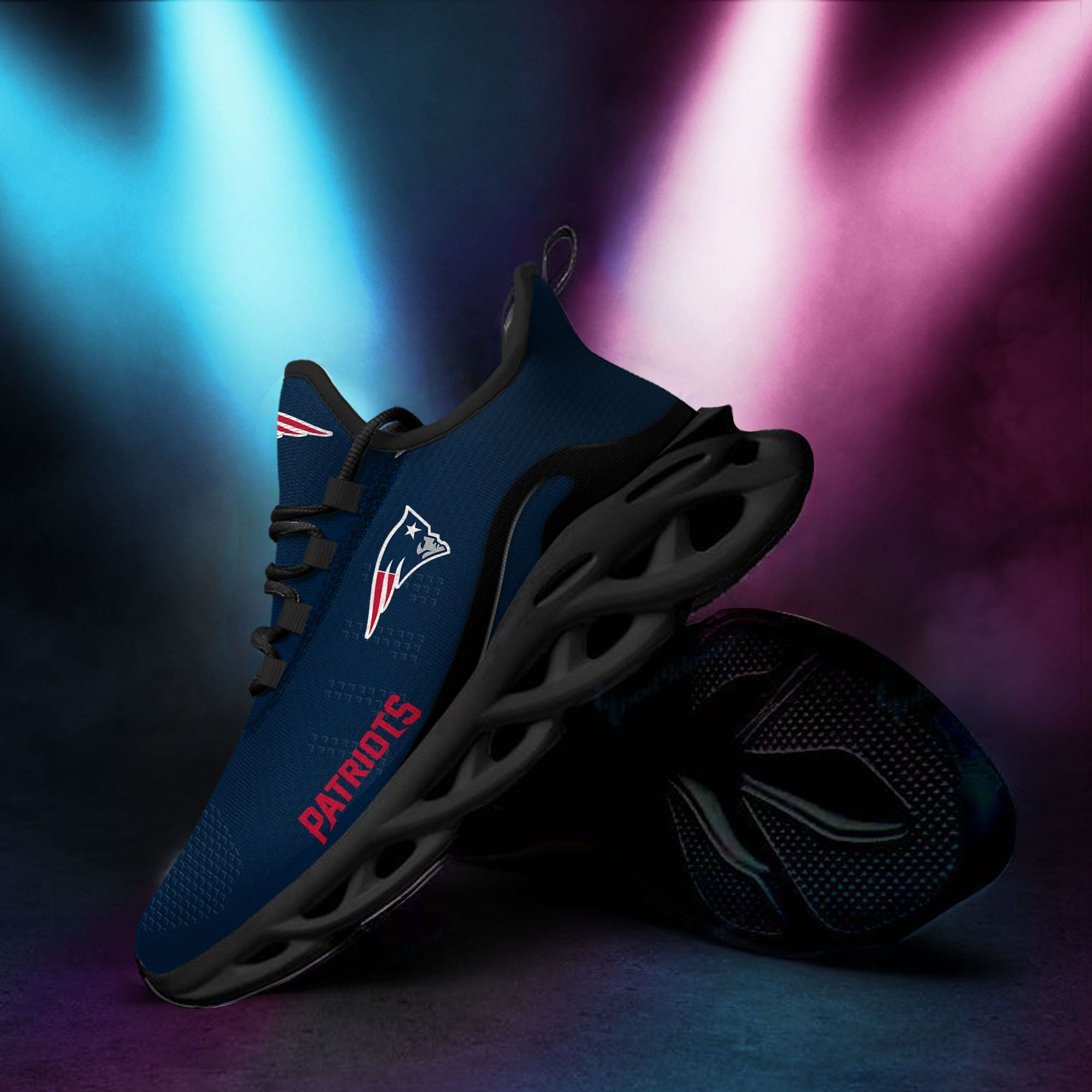 New England Patriots New Trending  D Printed  Max Soul Clunky Sneaker Shoes