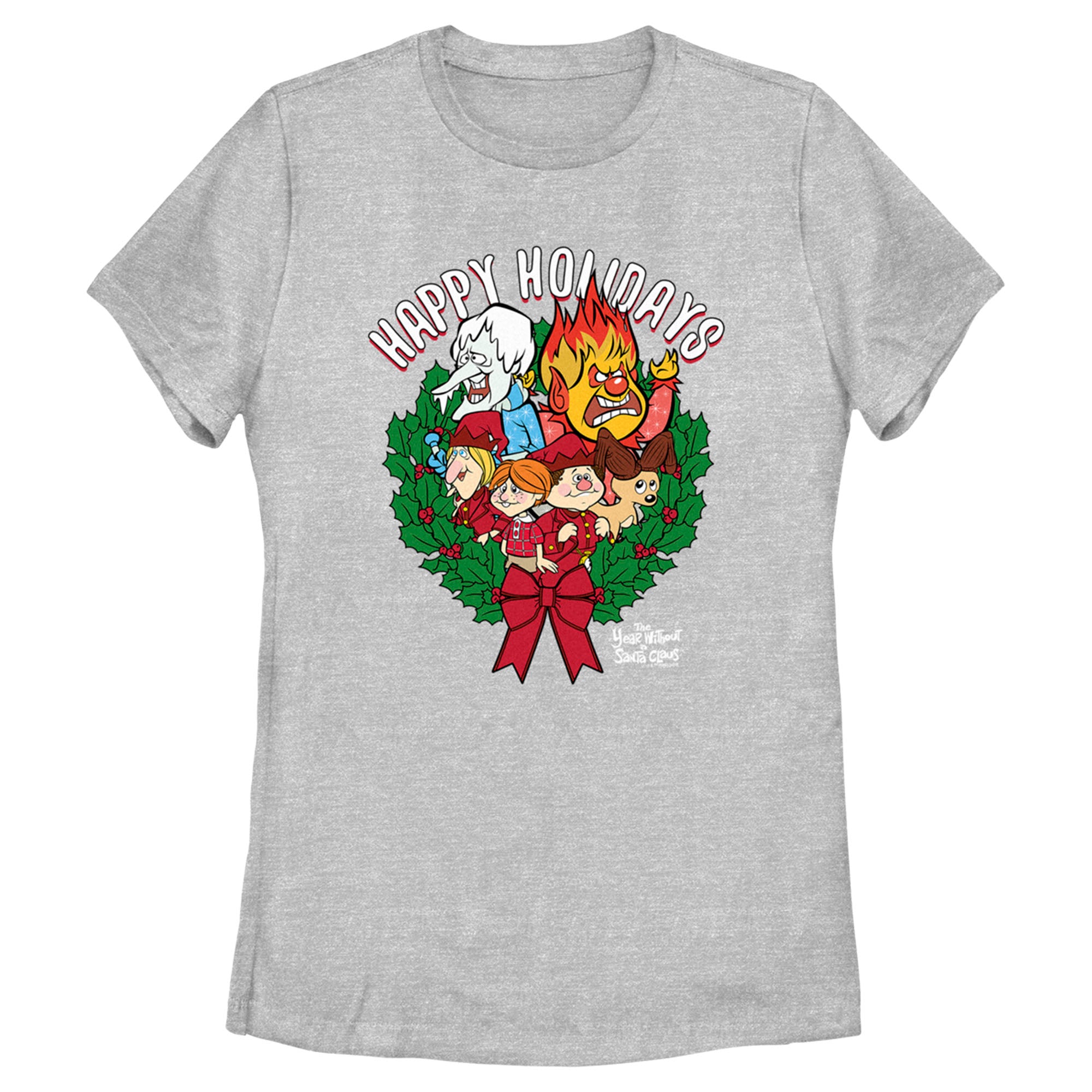 The Year Without A Santa Claus Women’S Happy Holidays  T-Shirt