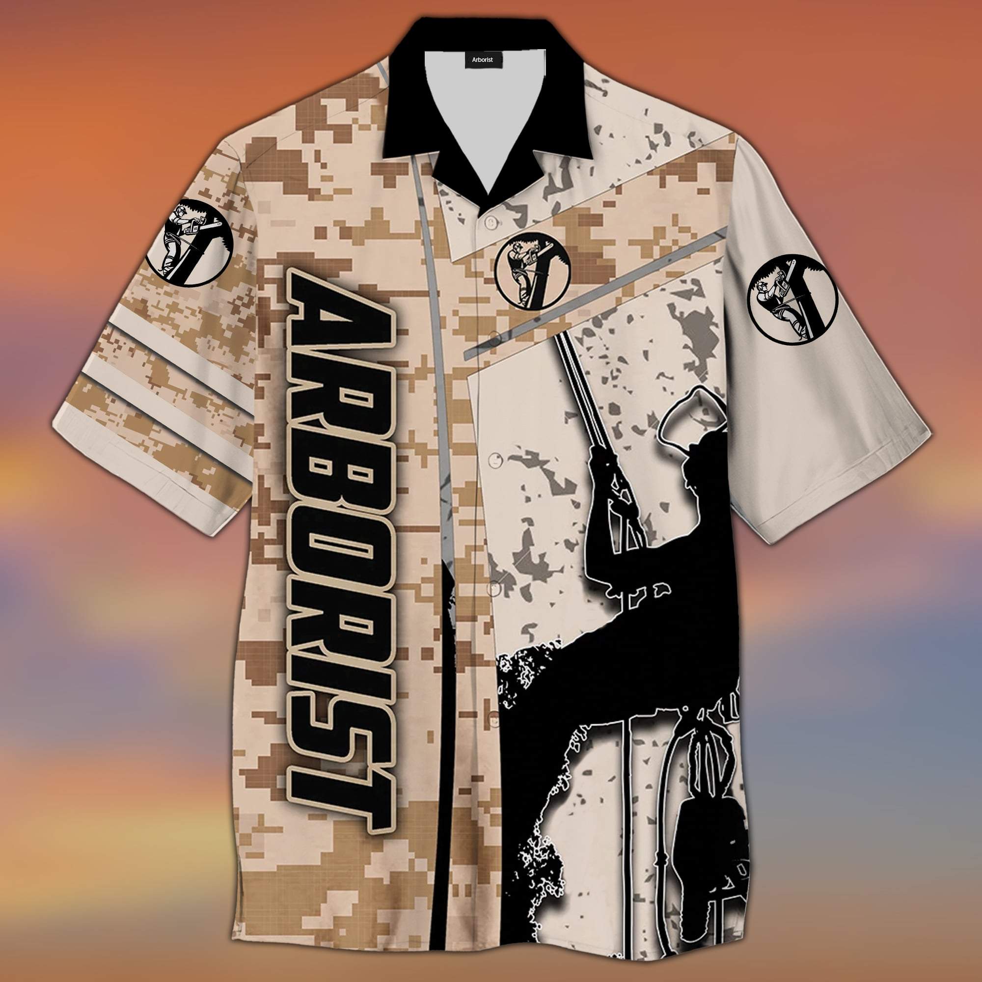 Arborist Camo Hawaii Shirt For Men And Women Ha15159