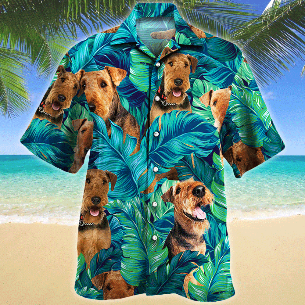 Airedale Terrier Dog Lovers Gift Hawaiian Shirt Ha64985