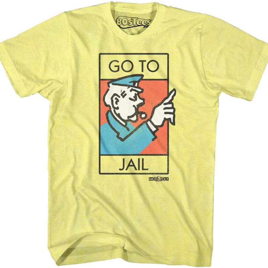 Monopoly Go To Jail Shirt