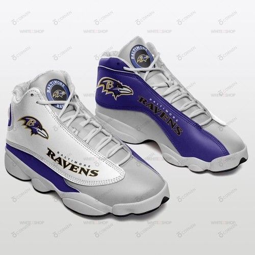 Baltimore Ravens Custom Shoes Air Jordan 13 Sneakers Gift For Fan