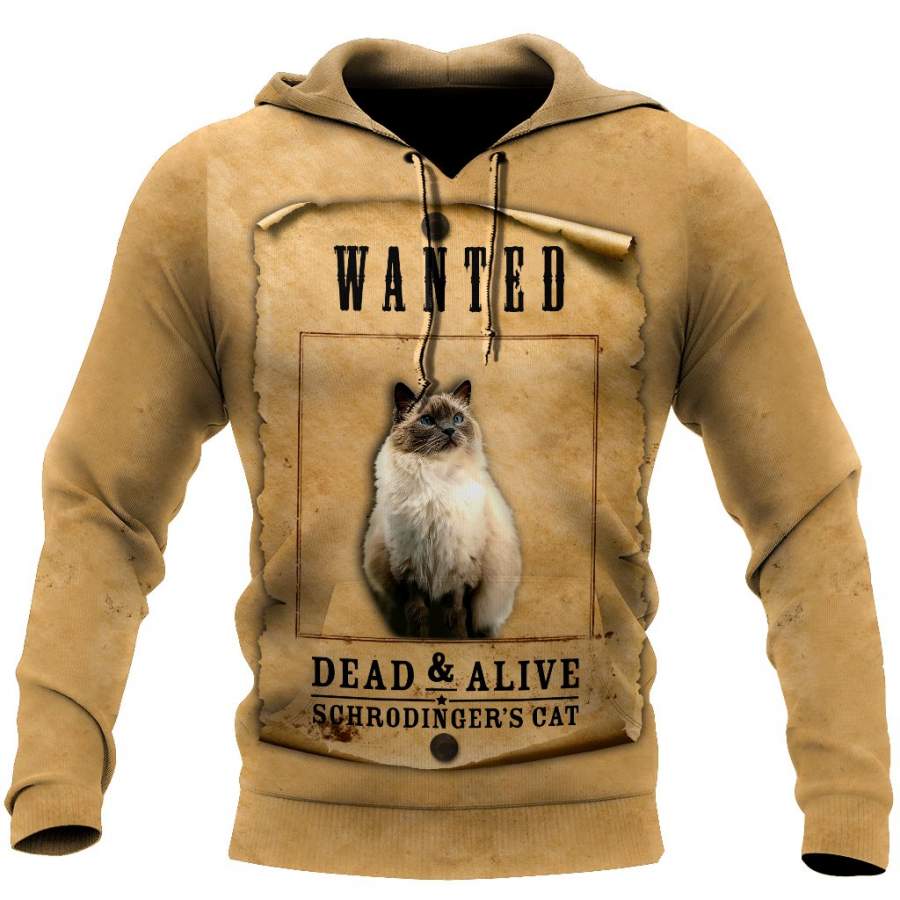 Ragdoll Schrödinger’s cat 3D All Over Printed Shirts For Men and Women MH050820