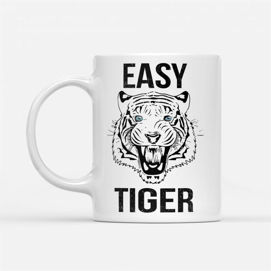 Easy Tiger – White Mug