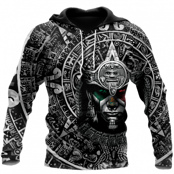 Aztec Warrior Mexican 3D All Over Printed Clothes Long Sleeve Shirt T Shirt Bomber Shorts Men Tank Top Hg