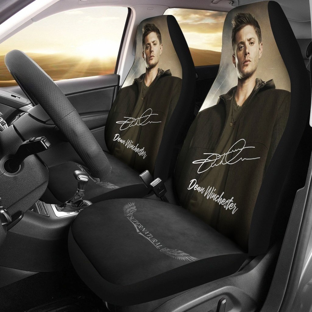Dean Winchester Signature Supernatural Car Seat Covers MN04
