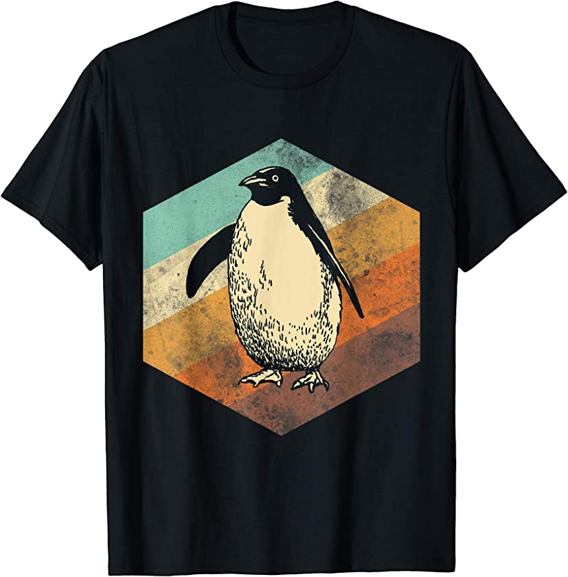 Penguin Vintage Retro Style Penguin T-Shirt