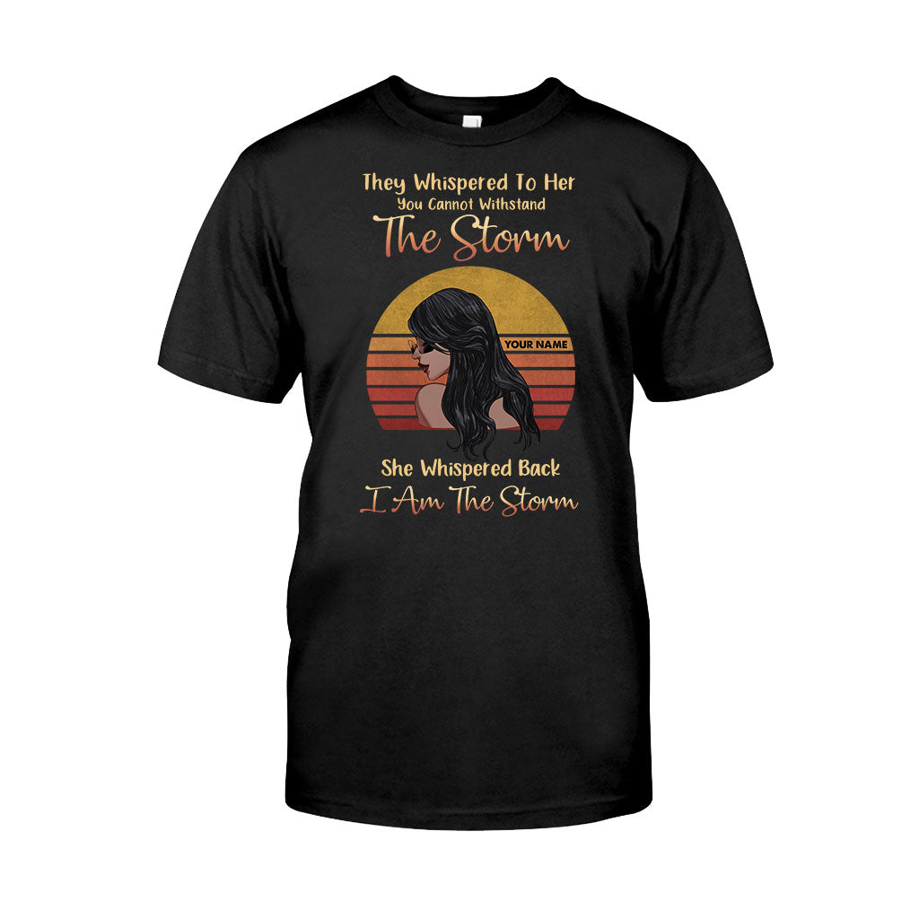 They Whispered To Her Afro Girl – Personalized African American Shirts