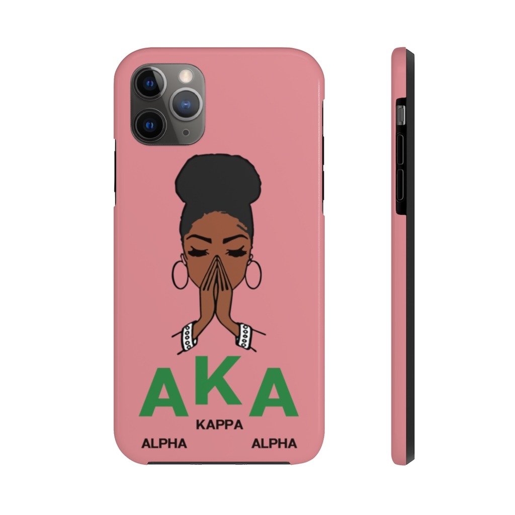 Arica Zone Phone Cases – Alpha Kappa Alpha Pray Girl Phone Case