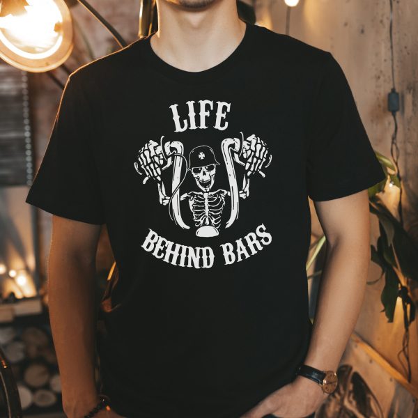 Life Behind Motorcycle Bars Tee