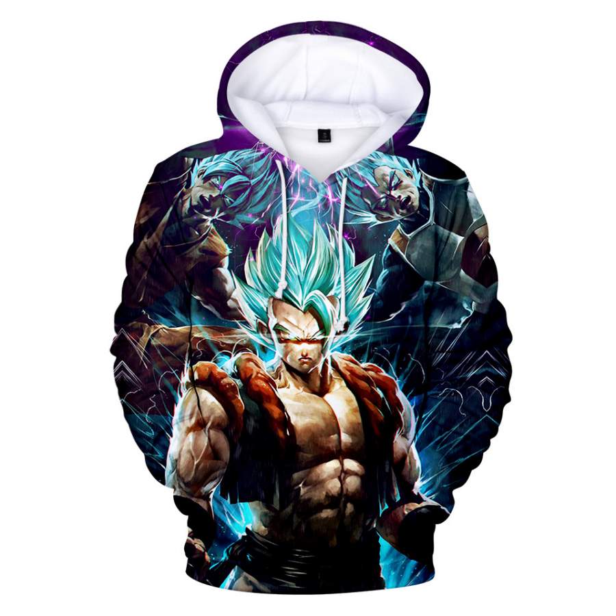 3D Printed Dragon Ball Hoodie Long Sleeve Pullover Sweatshirt