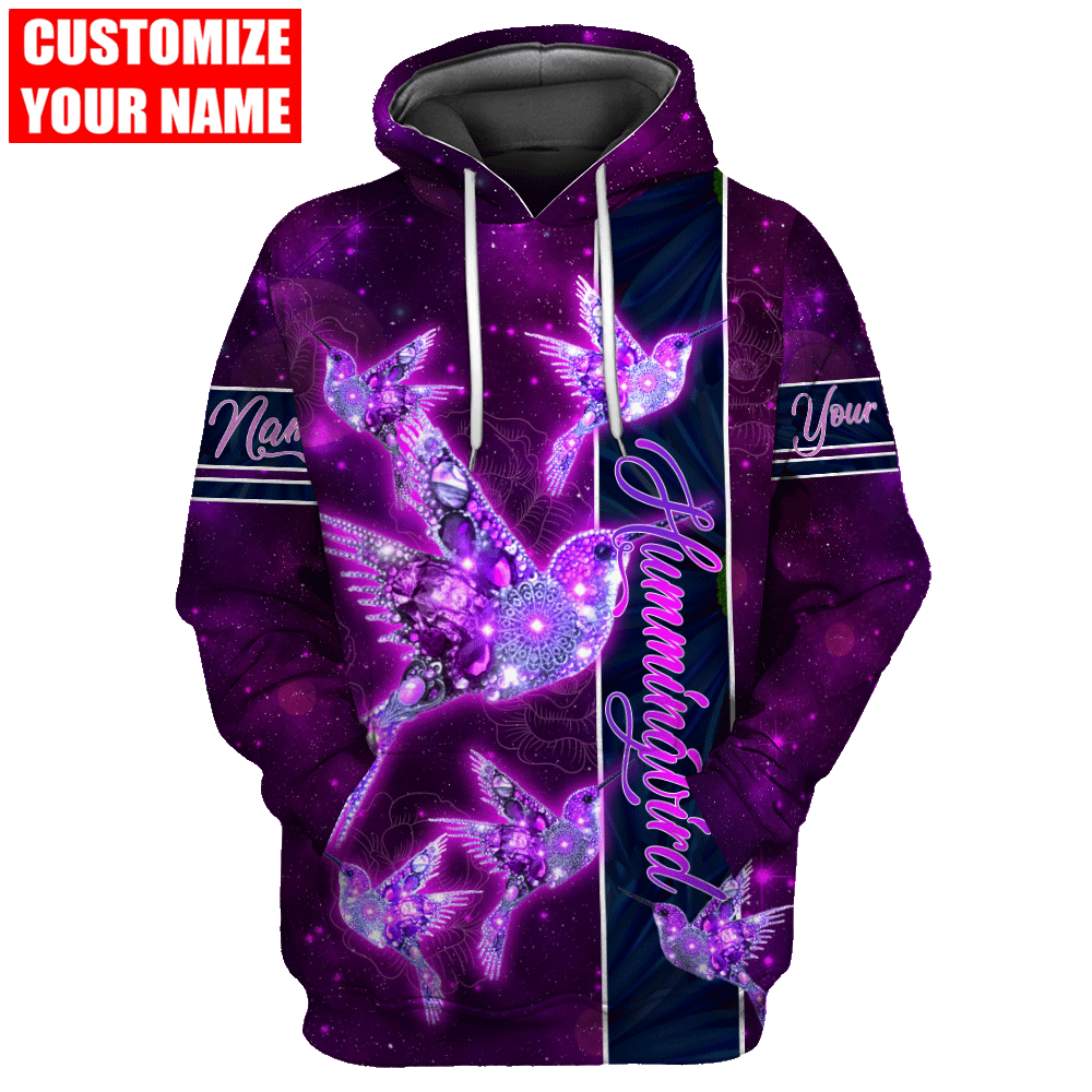 Tmarc Tee Customized Name Hummingbird Combo Hoodie And Legging Hht22012204