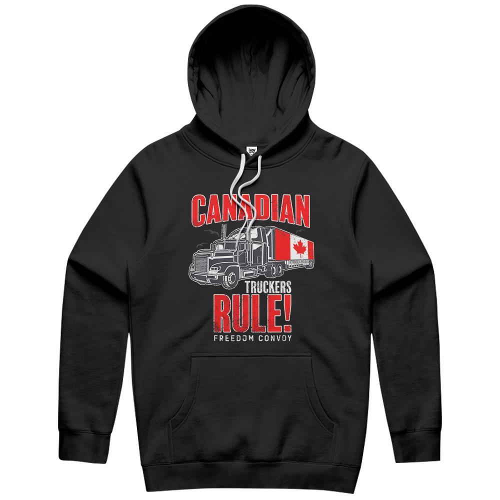 Canadian Trucker Rule Freedom Convoy 2022 Hoodie