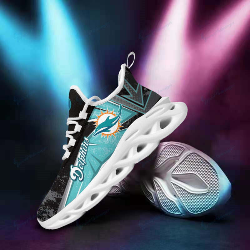 Miami Dolphins Yezy Running Sneakers 821