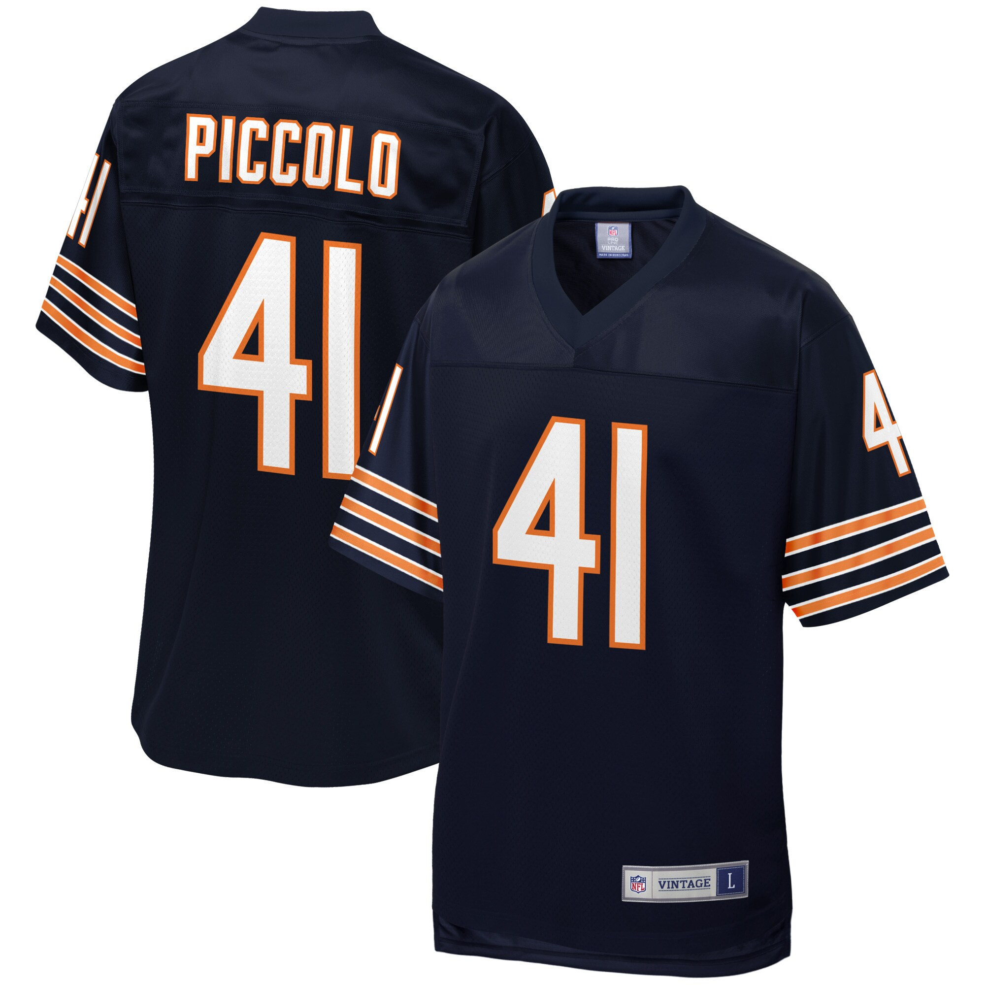 Chicago Bears Brian Piccolo NFL Pro Line Retired Team Player Jersey – Navy NFL