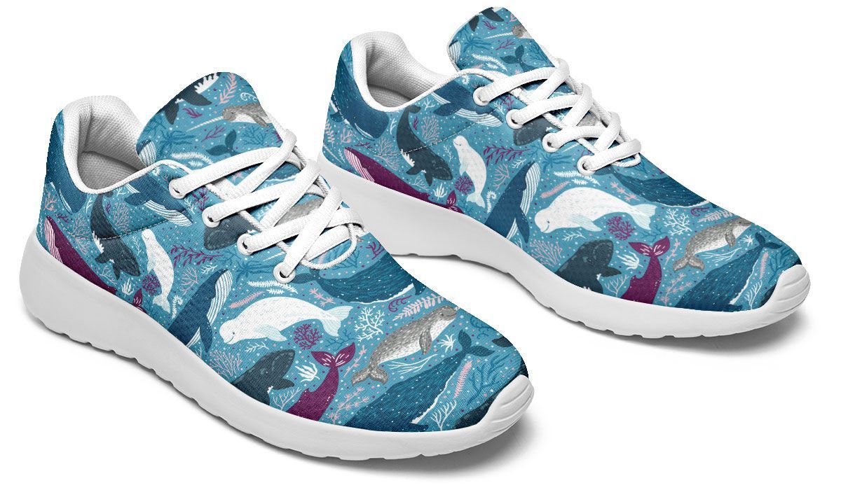 Whale Party Running Shoes Sport Sneakers