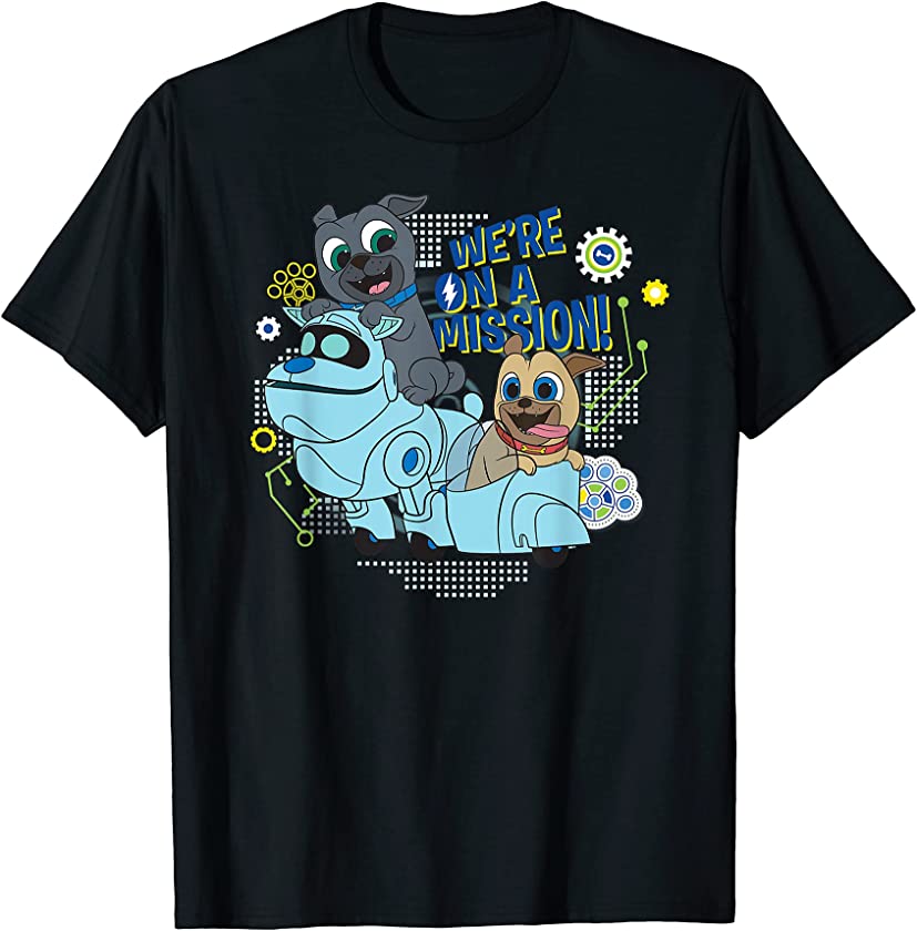 Puppy Dog Pals We are on a Mission T-Shirt