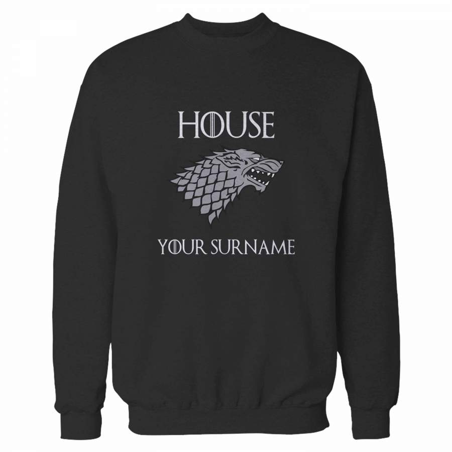 House Custom Surname Sweatshirt