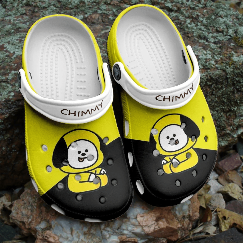 BTS Jungkook Pattern Crocband Crocs Clogs Comfortable Shoes For Men Women