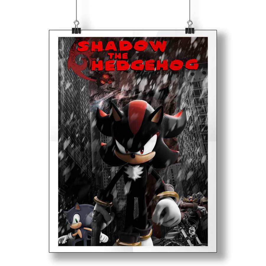 Sonic The Hedgehog Shadow Poster