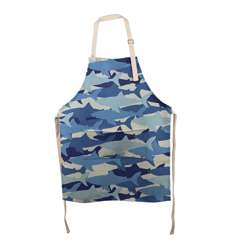 Shark Camo All Over Apron