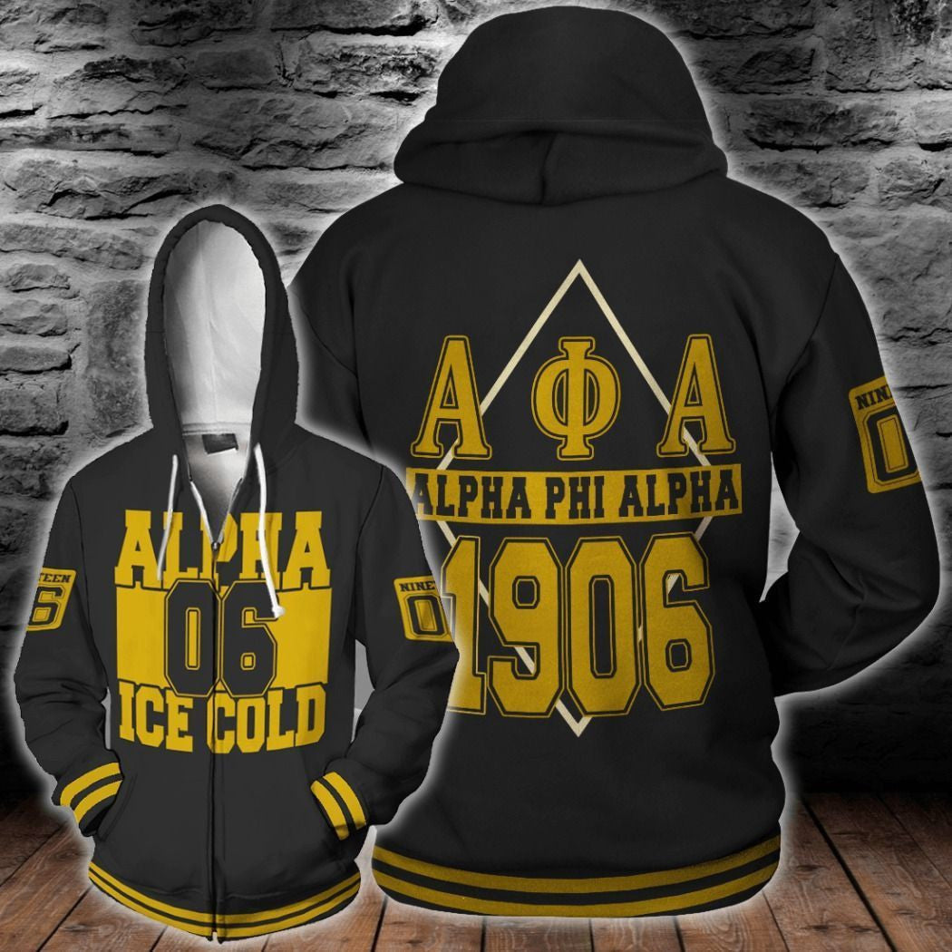 Diamond Alpha Phi Alpha Ice Cold 06 Hoodie