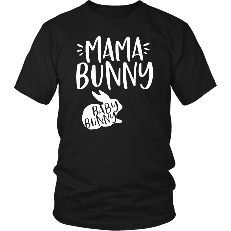 Mama Bunny Baby Bunny Funny T shirt