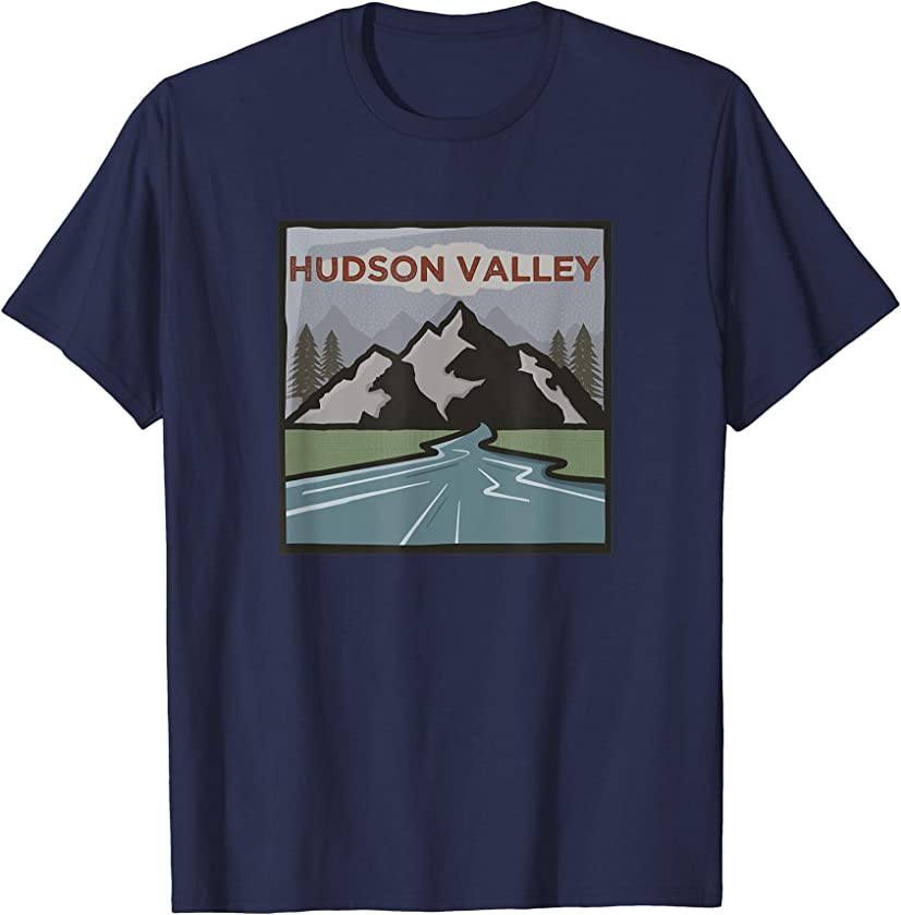 Vintage Hudson Valley Illustration / Retro Hudson Valley T-Shirt