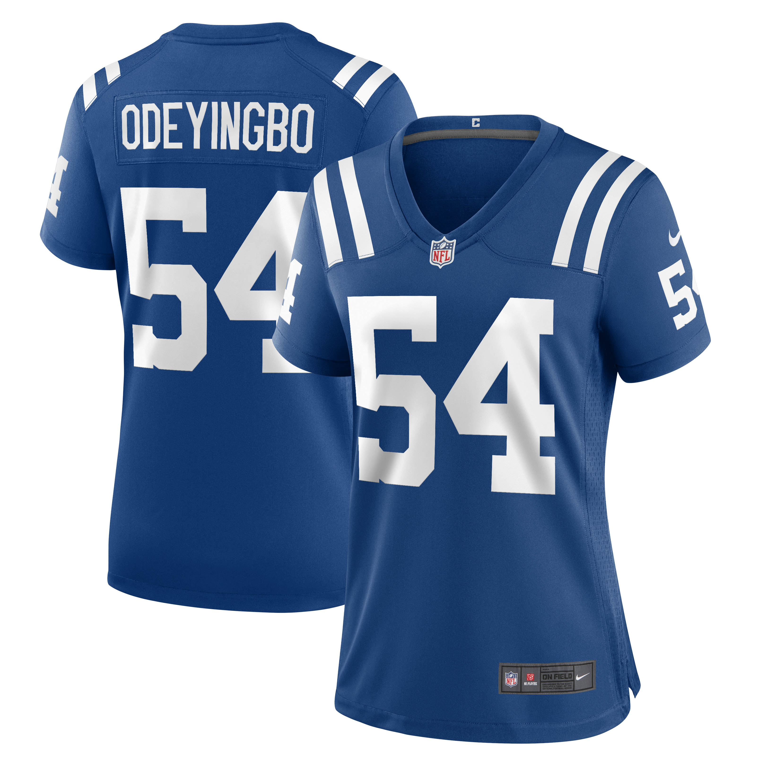 Women’s Indianapolis Colts Dayo Odeyingbo Royal Game Jersey