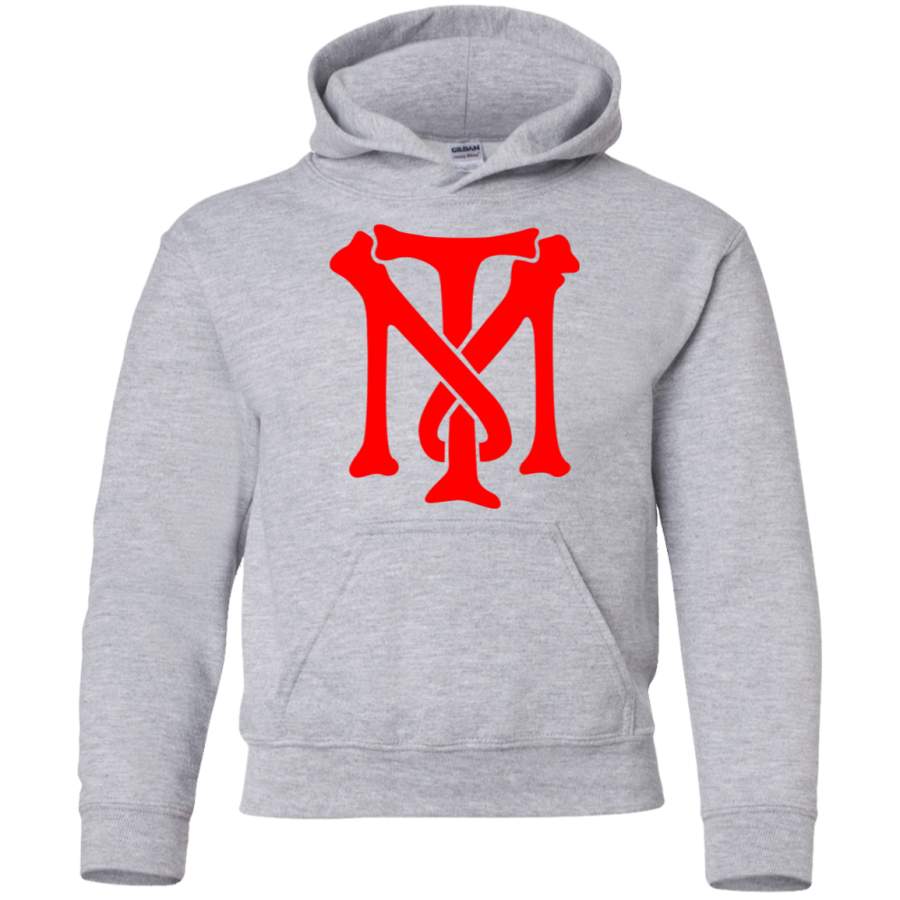 AGR Scarface Tony Montana Bone Logo Youth Pullover Hoodie